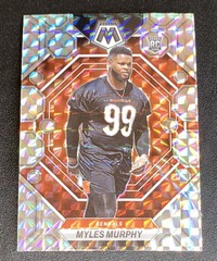 2023 Panini Mosaic Prizm #351 Myles Murphy Rookie Silver Camo Bengals